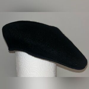 Classic Black Flat Cap Messenger Newsboy 100% Wool